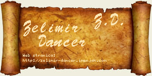 Želimir Dancer vizit kartica